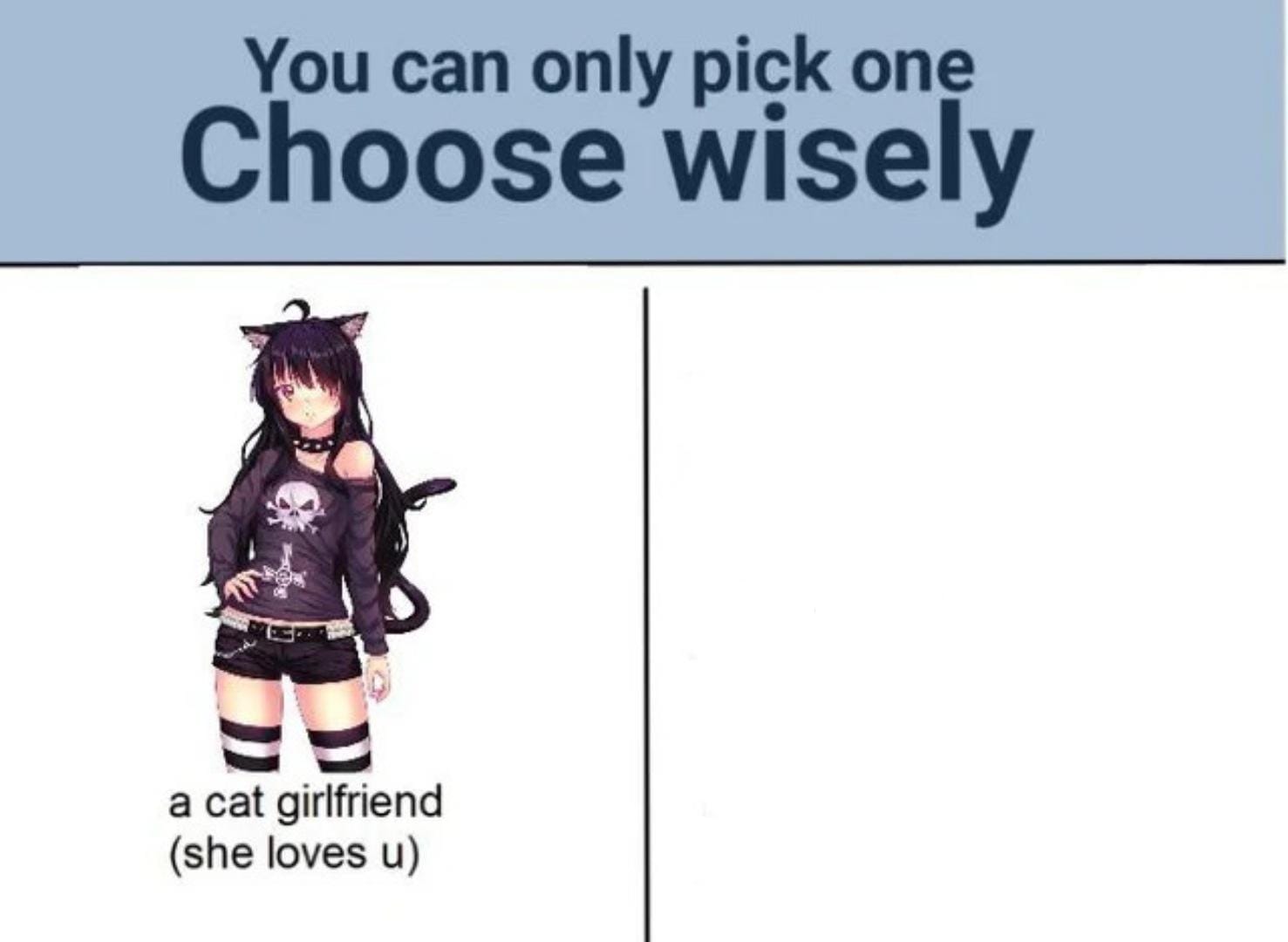 Choose wisely Blank Meme Template