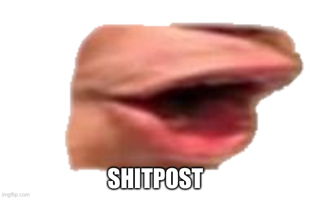 Pog mouth | SHITPOST | image tagged in pog mouth | made w/ Imgflip meme maker