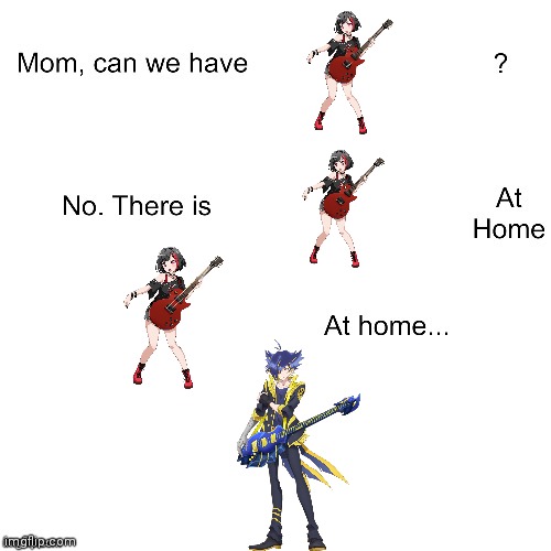 Mom can we have mitake ran at home? | image tagged in mom can we have | made w/ Imgflip meme maker
