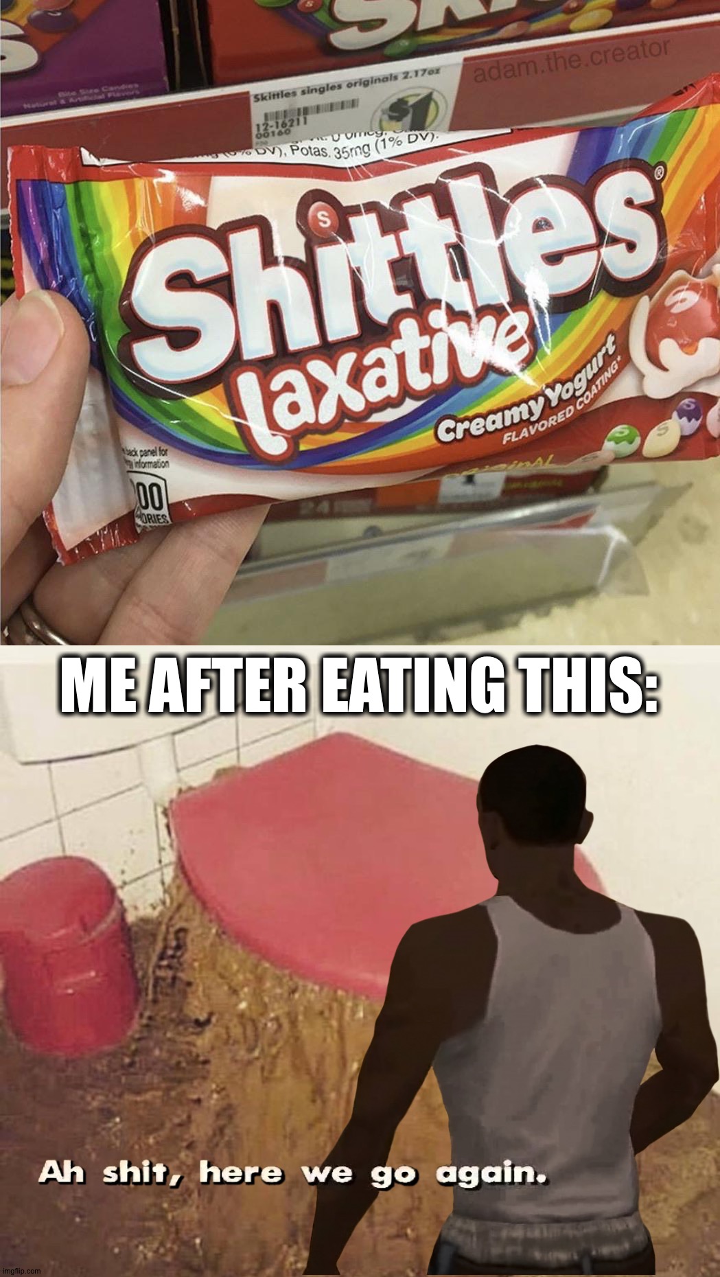 Imagine eating that | ME AFTER EATING THIS: | image tagged in overflowing toilet,memes,funny,funny memes,wtf,gross | made w/ Imgflip meme maker