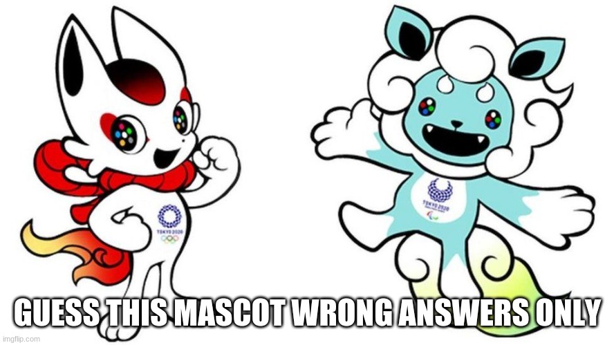 GUESS THIS MASCOT WRONG ANSWERS ONLY | made w/ Imgflip meme maker