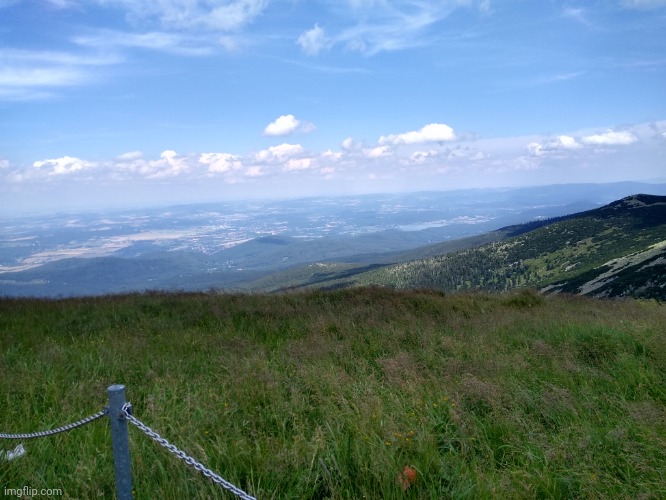 Śnieżne Kotły, 1490 meters above sea level | image tagged in photos | made w/ Imgflip meme maker