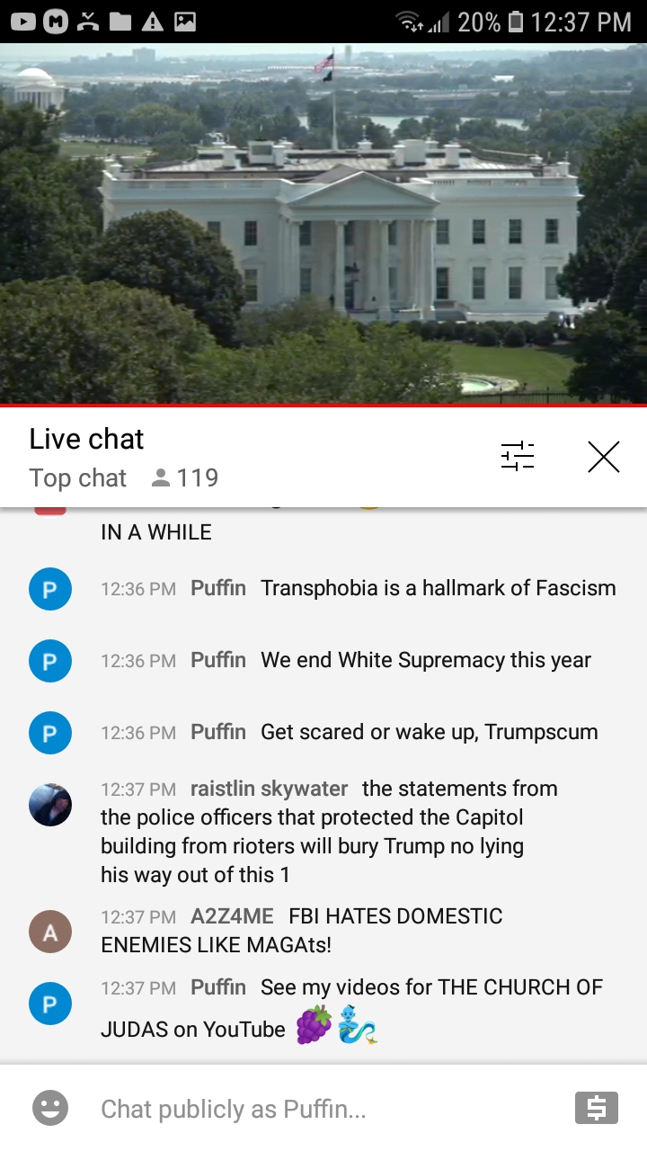 High Quality EarthTV WH PM chat 7-27-21 #1 Blank Meme Template