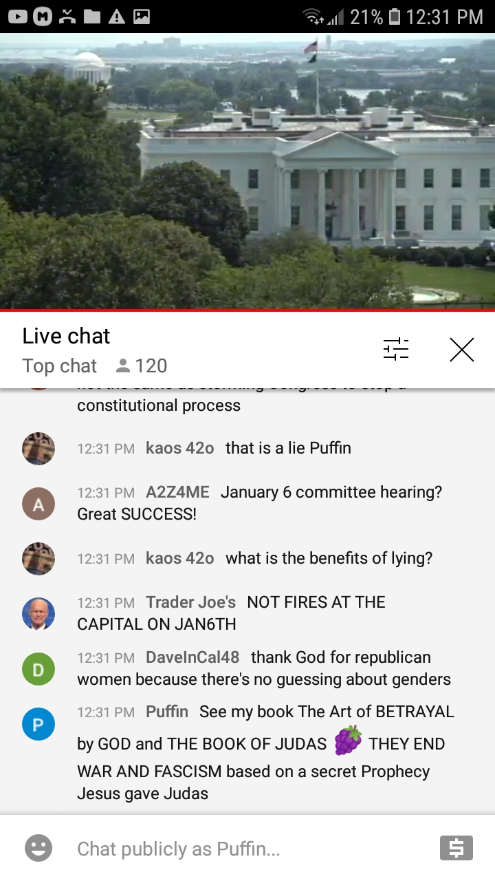 High Quality EarthTV WH PM chat 7-27-21 #10 Blank Meme Template