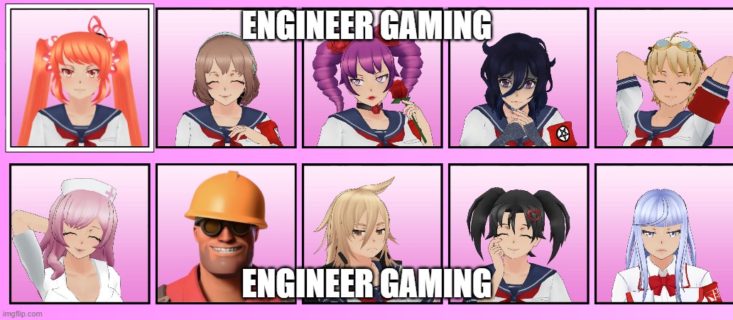 engineer gaming | ENGINEER GAMING; ENGINEER GAMING | image tagged in engineer,gaming | made w/ Imgflip meme maker