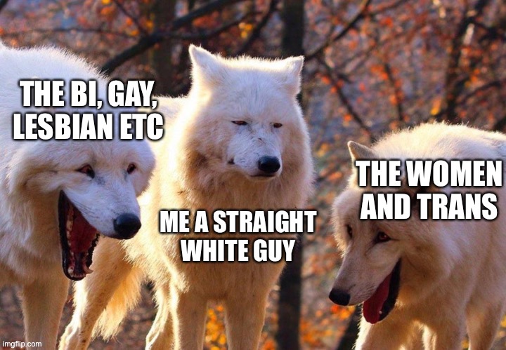 Am I the only straight white male here? | made w/ Imgflip meme maker