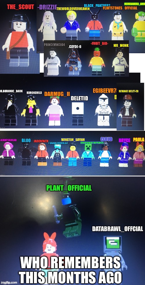 WHO REMEMBERS THIS MONTHS AGO | made w/ Imgflip meme maker
