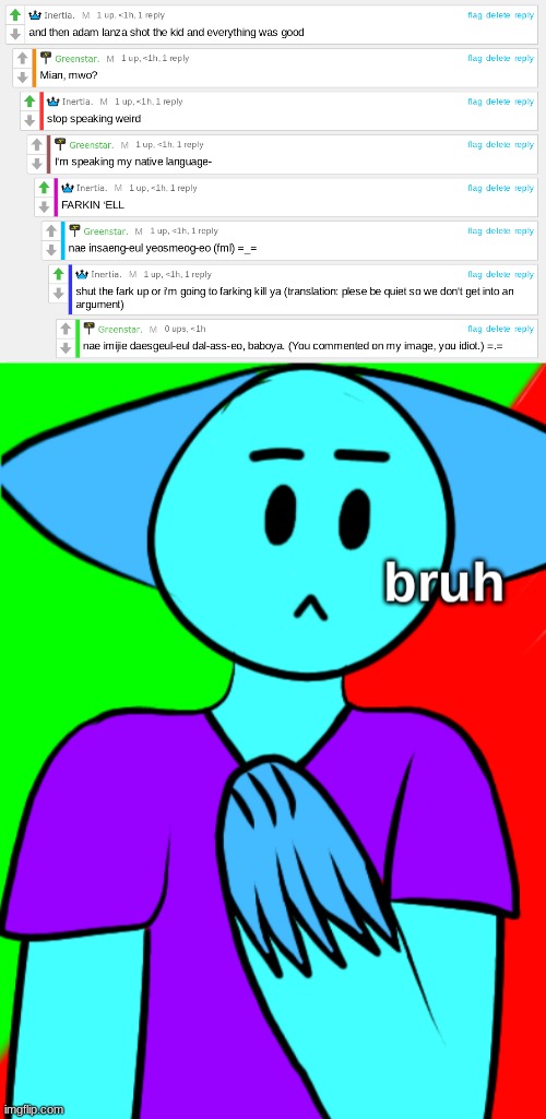 image tagged in bruh | made w/ Imgflip meme maker
