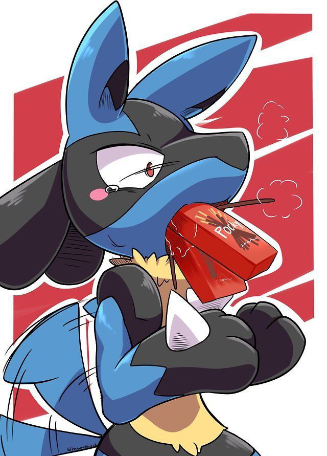 High Quality Lucario Blank Meme Template