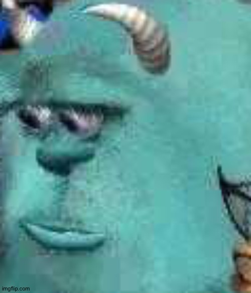 What's up with his ass? He look like a depressed Easter island rock painted blue lol. | made w/ Imgflip meme maker