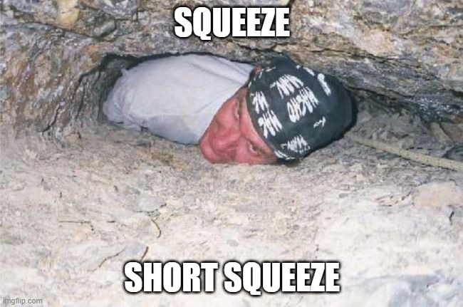 SQUEEZE; SHORT SQUEEZE | image tagged in crypto,stocks,money | made w/ Imgflip meme maker