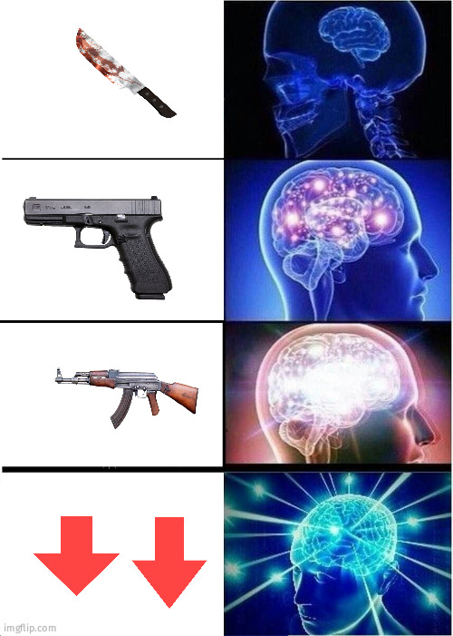 extreme kill | image tagged in memes,expanding brain | made w/ Imgflip meme maker