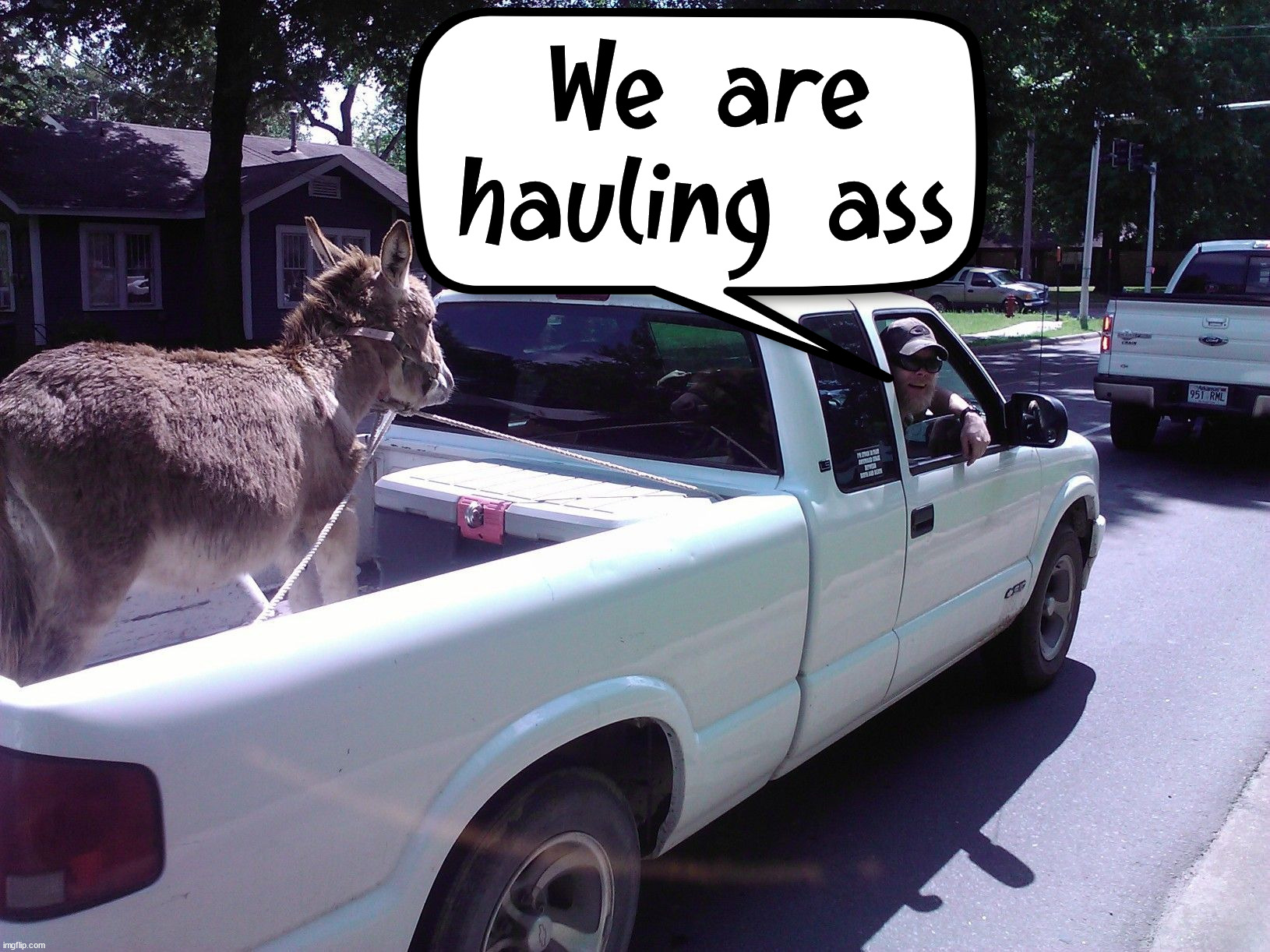 We are hauling ass | image tagged in eyeroll | made w/ Imgflip meme maker