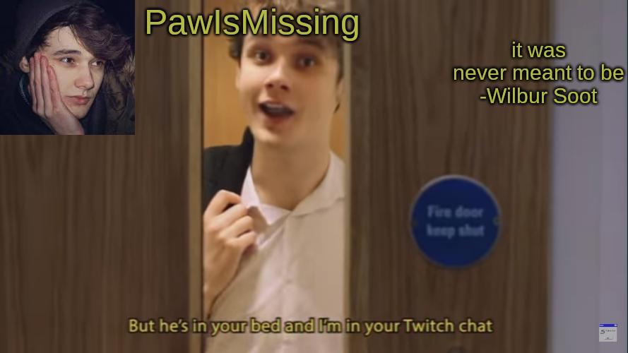 High Quality PawIsMissingSoot Blank Meme Template