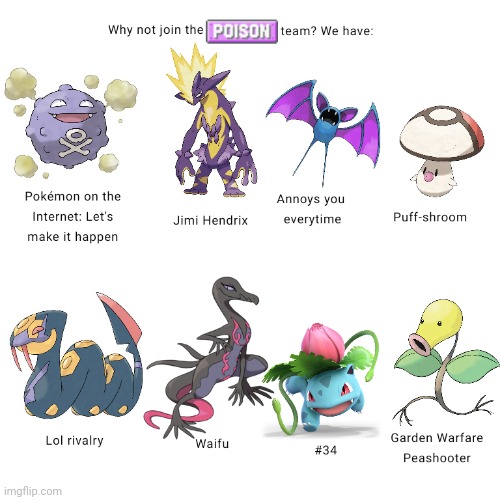 r/pokemon | image tagged in poison,pokemon,memes | made w/ Imgflip meme maker