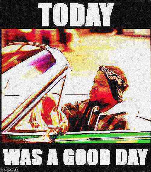 Ice Cube today was a good day deep-fried 2 Blank Meme Template