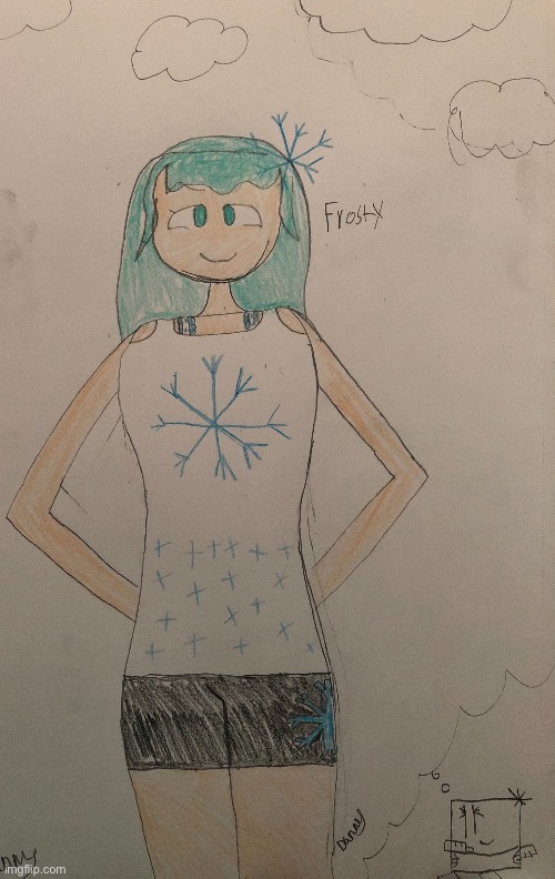 Frosty the Block-Topian as a human | made w/ Imgflip meme maker