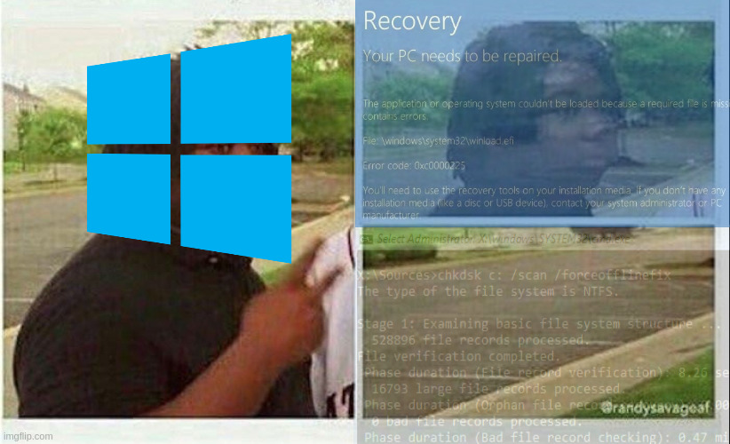 image tagged in microsoft,windows,win10,bsod,shit,abandonware | made w/ Imgflip meme maker