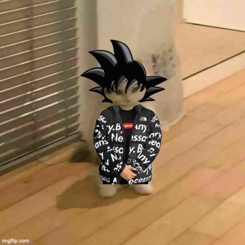 Supreme Drip Goku Meme