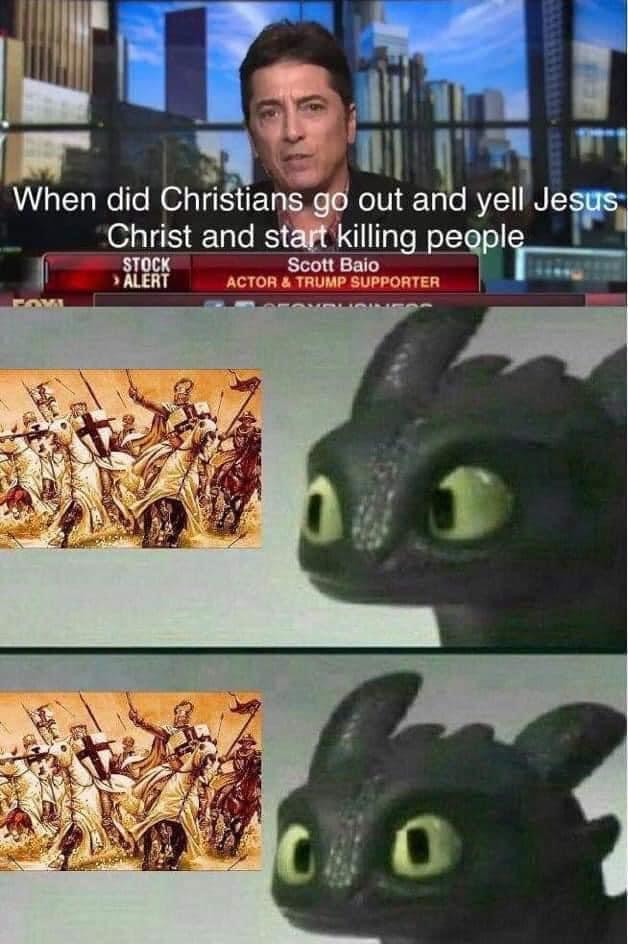 Christian crusades Blank Meme Template