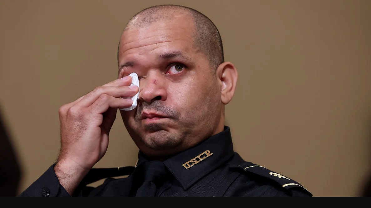 crying capitol police Blank Meme Template