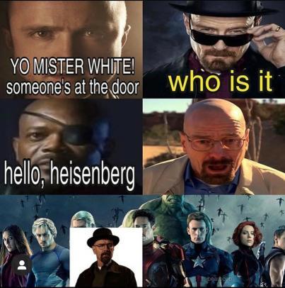 Hello Heisenberg Blank Meme Template