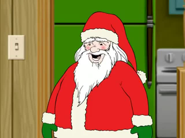 High Quality ATHF Santa Claus Blank Meme Template