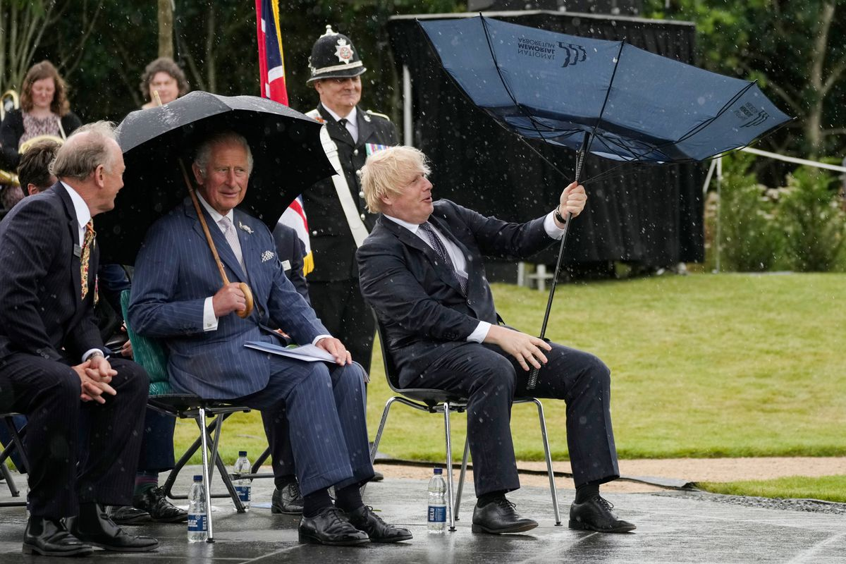High Quality Boris Umbrella Blank Meme Template