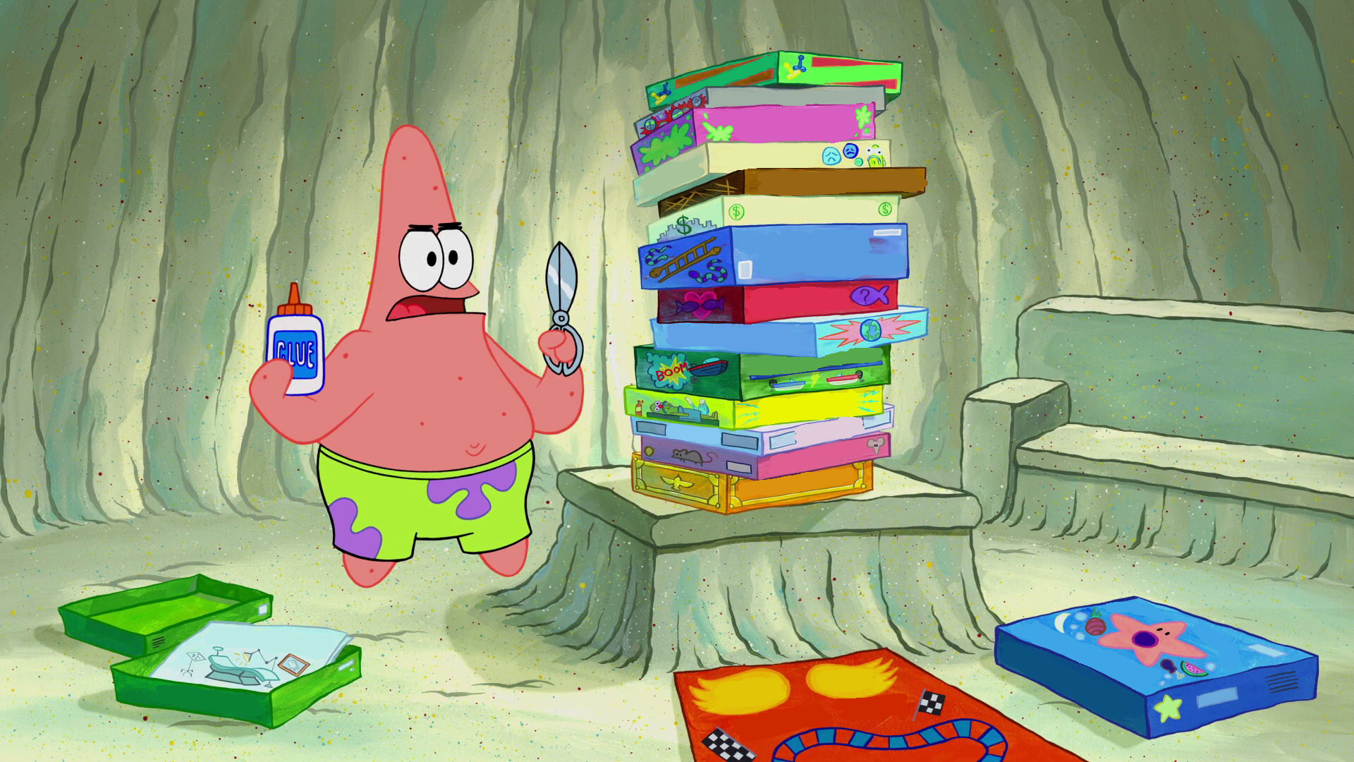 Patrick the game blank Blank Meme Template