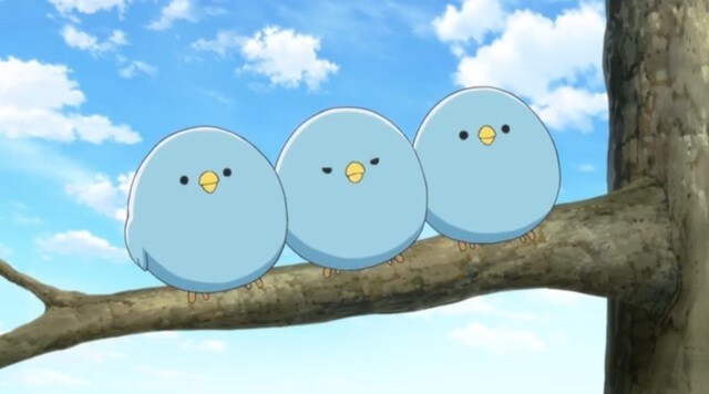 Those three  birds from yokai apartment Blank Meme Template