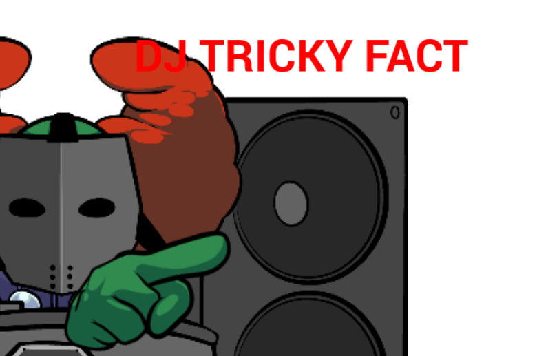 High Quality DJ Tricky fact Blank Meme Template