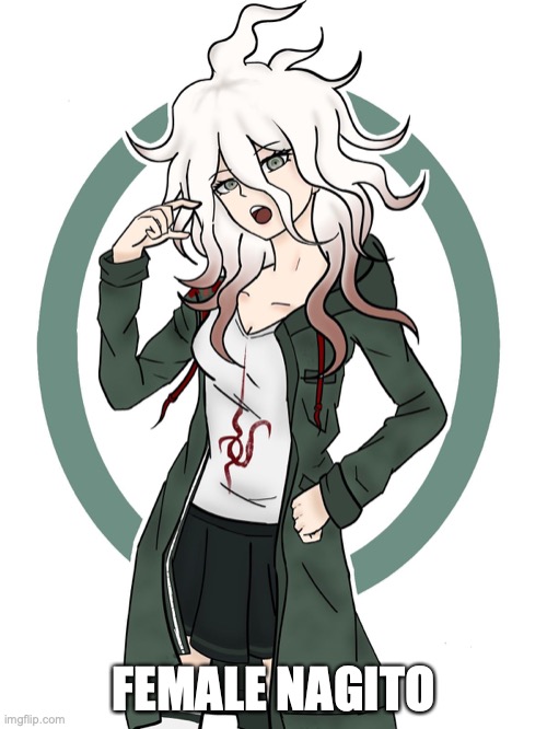 Pov: you wake upon a beach, her leaning above you, asking, "are you okay?" Romance RP, girl oc preferred | FEMALE NAGITO | made w/ Imgflip meme maker