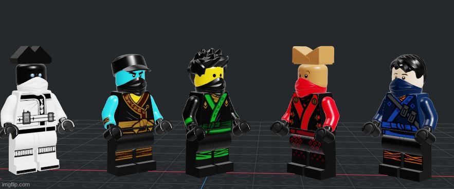 Bryce and the pedofile been replaced by Wholesomy (fire ninja) and Dan (lighting ninja) | made w/ Imgflip meme maker