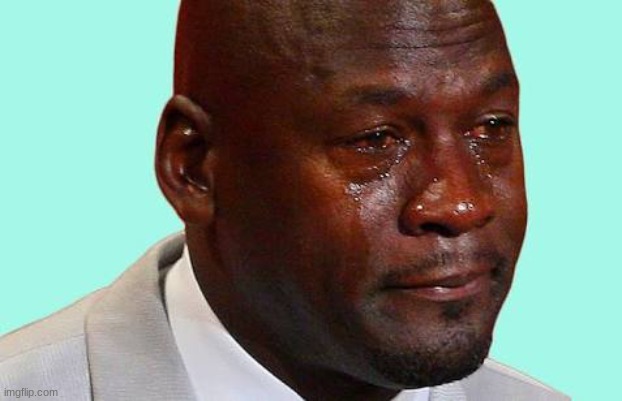 Crying shaq | image tagged in crying shaq | made w/ Imgflip meme maker