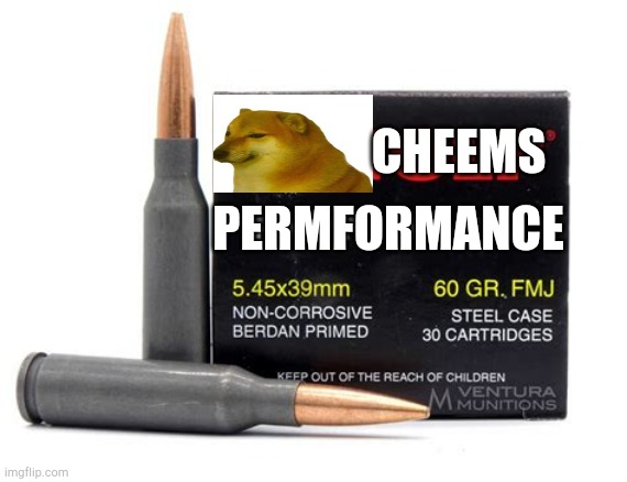 CHEEMS PERMFORMANCE | made w/ Imgflip meme maker
