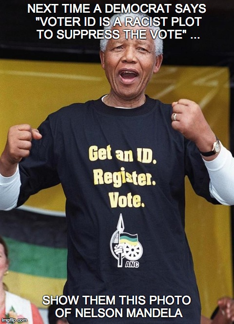 image tagged in mandela voter id shirt | made w/ Imgflip meme maker