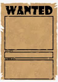 Wanted poster deluxe Blank Meme Template