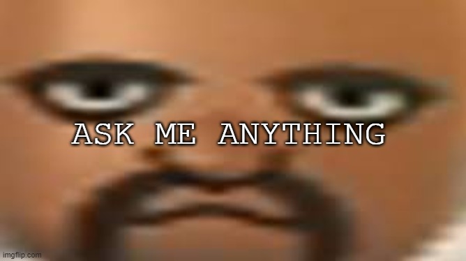 Go on. | ASK ME ANYTHING | image tagged in matt | made w/ Imgflip meme maker