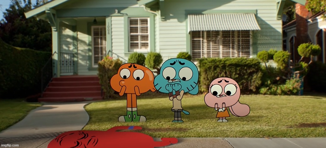 The kids discover a body and Anais has to pretend she's innocent, 2013 | made w/ Imgflip meme maker