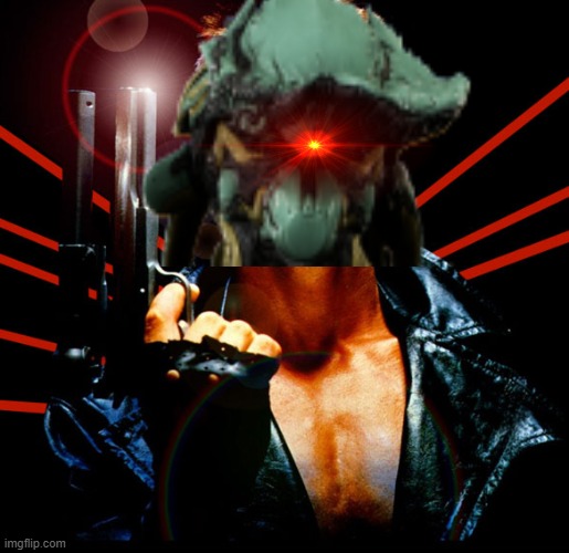 Terminator lavos | image tagged in lavos,warframe | made w/ Imgflip meme maker