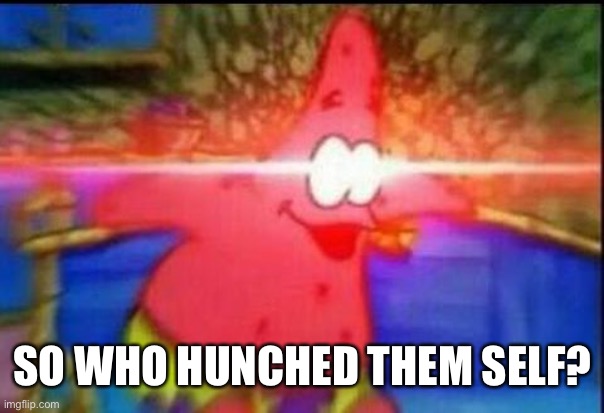 NANI | SO WHO HUNCHED THEM SELF? | image tagged in nani | made w/ Imgflip meme maker