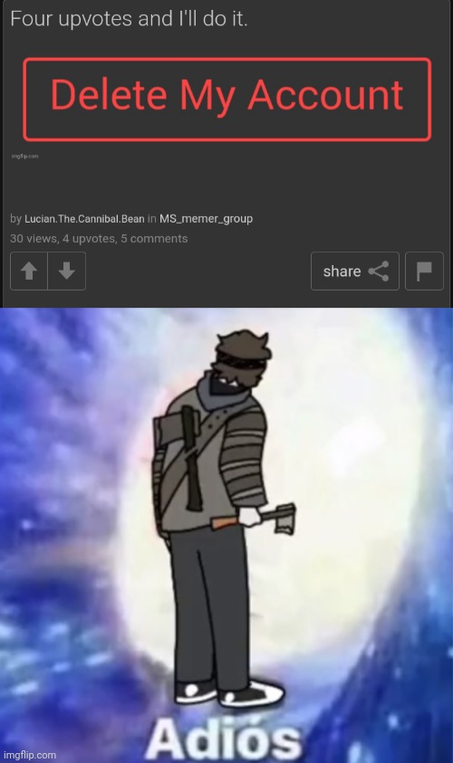 Bai bitches | image tagged in toby adios | made w/ Imgflip meme maker