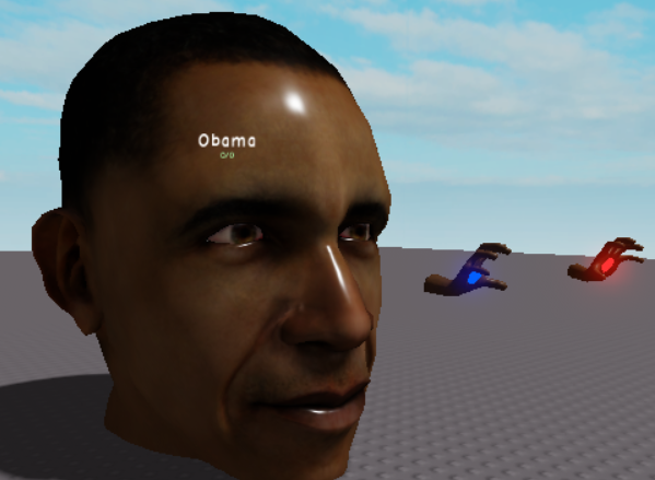 High Quality obama small arms Blank Meme Template