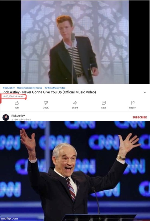 Congratulations | image tagged in ron paul it's happening libertarian | made w/ Imgflip meme maker