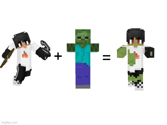 Sapnap is infected by Zombies | =; + | image tagged in zombie,sapnap | made w/ Imgflip meme maker