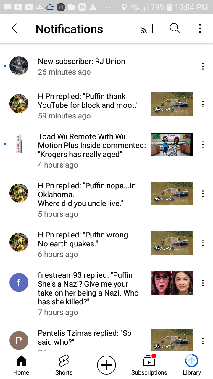 High Quality YT Notifications 7-18-21 Blank Meme Template