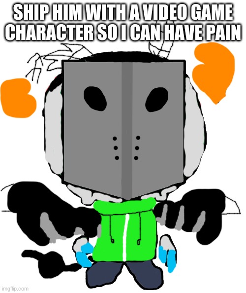 sadness combat carlos | SHIP HIM WITH A VIDEO GAME CHARACTER SO I CAN HAVE PAIN | image tagged in sadness combat carlos | made w/ Imgflip meme maker