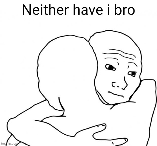 I Know That Feel Bro Meme | Neither have i bro | image tagged in memes,i know that feel bro | made w/ Imgflip meme maker