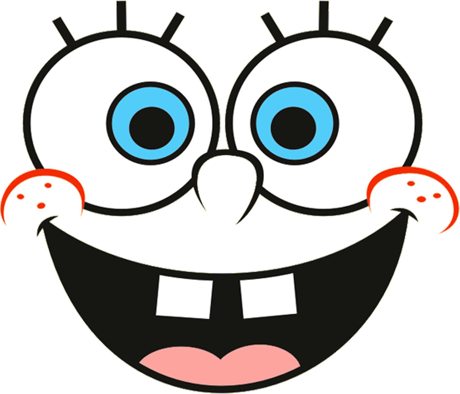 Spongebob funny face Blank Template - Imgflip