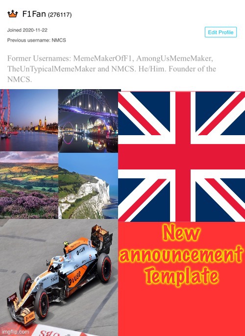 F1Fan Announcement Template | New announcement Template | image tagged in f1fan announcement template | made w/ Imgflip meme maker